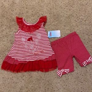 NWT Disney Jr Minnie Mouse set size 2T